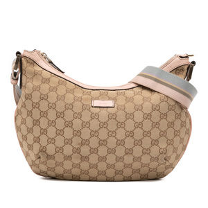 Pre-Loved Gucci GG Canvas Web Crossbody